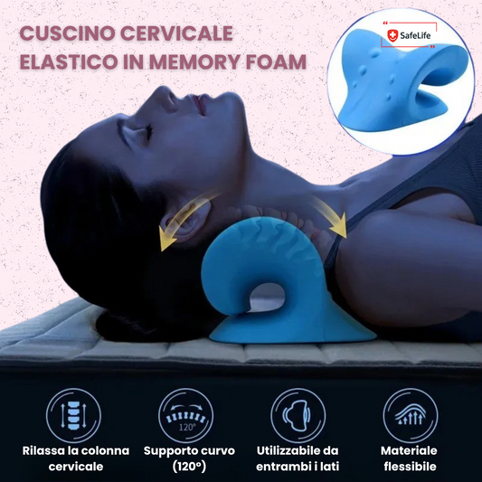 Cuscino Cervicale Memory Foam Elastico